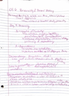 Ch 6 Personality & Personal History 