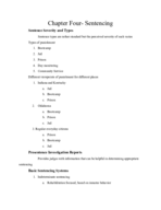 Penology Exam 2 Study Guide