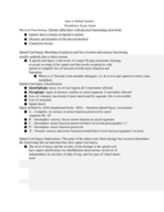 Spinal cord injury notes 
