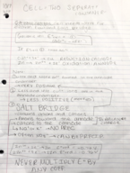 Chem Notes Week 8 