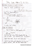 Math 2400 Calculus 3 study guide