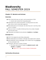 Biodiversity Chapter 27