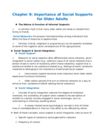 HDF 314, Chapter notes 