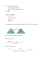 General Chemistry Week 9 Notes