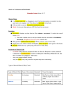 BIO 102 Lecture 10/17 Muscular System Notes