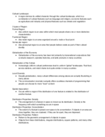 Intro to Human Geo Week 1 notes