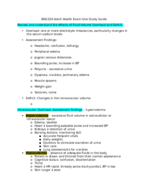 Exam One Study Guide