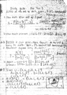Math - Study Guide for Test 3