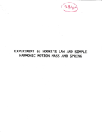 Physics 215 Experiment 5 Lab Report