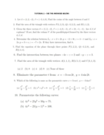 math2004 tutorial 1 (professor: eric hua)