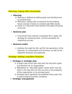 Management Notes