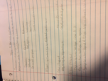 Week 3 notes