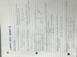 Chemistry exam 3