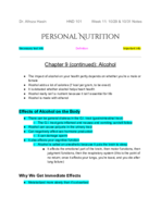 HND 101-001 Week 11 Notes