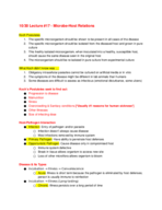 Bio 211 Week 10 Notes