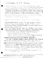 Psychology Week Eight Notes