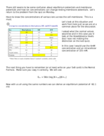 study guide on membrane potential 