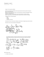 Chapter 2 Notes