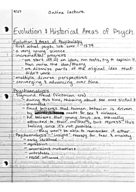 PSYC 107 Notes Week 1 