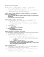 Philosophy Test 3 Study Guide