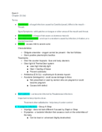 Exam 3 Study Guide