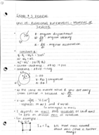 Exam #3 Study Guide