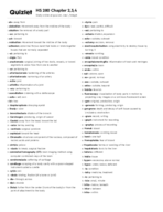 Medical Terminology Ch. 2,3,4 