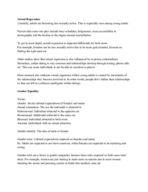 Gender, Gender Inequality, Sexual Regression