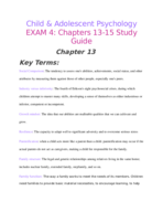 EXAM 4: Middle childhood to adolescence!