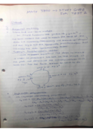 math 3800 study guide for test 2 - professor Gary Peter Bazdell