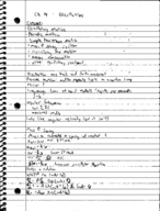 Oscillation and Simple Harmonic Motion Notes