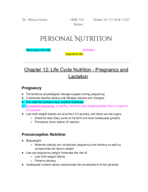 HND 101-001 Week 14 Notes