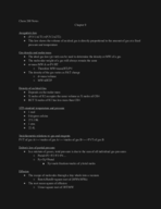 Chemistry 200 Notes Chapter 9