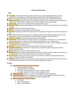 HDF110 Final Study Guide