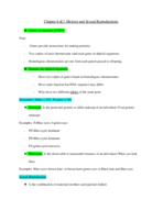Week 4 Life Science Notes