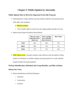 POLI 001 - Week 14 Notes - Ch. 5 Abernathy