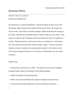 Business Ethics Case Studies