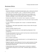 Business Ethics Notes & Case Study