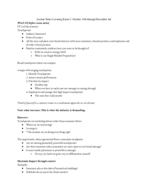 Exam 3 Study Guide