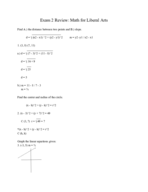 Math Exam 2