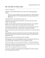 biology 122 week 15 class notes