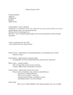 Human Sexuality Notes with (Q&A) Immune System and STI