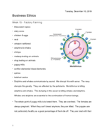 Week 15 Class Notes