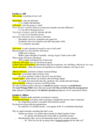 Final Exam Review Guide