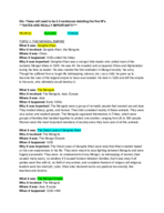 EXAM #3 STUDY GUIDE