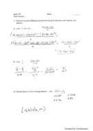 Final Exam Study Guides