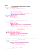 American Government Week 2 notes