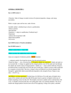 CH1045 Notes Week 1-2