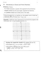 MATH 151 Notes: Week 1 & 2