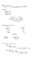 Lesson 1: Real Numbers, Exponents, & Radicals